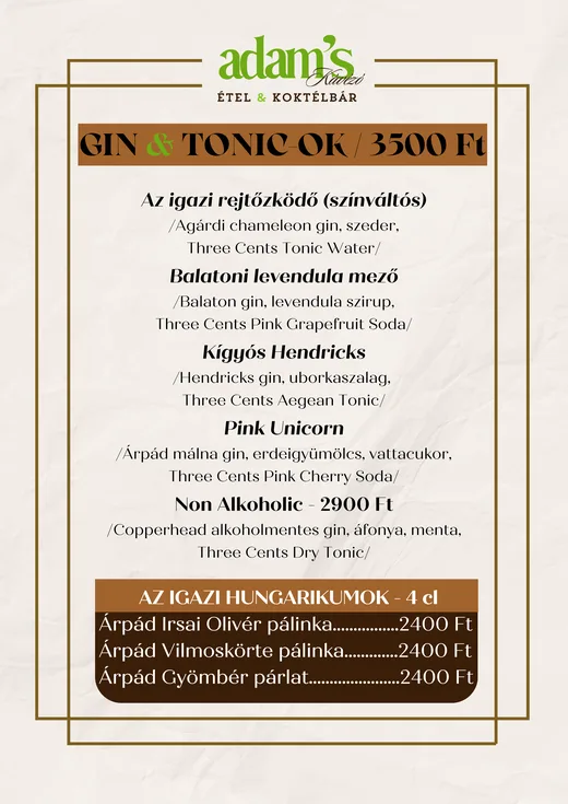 Gin & Tonic